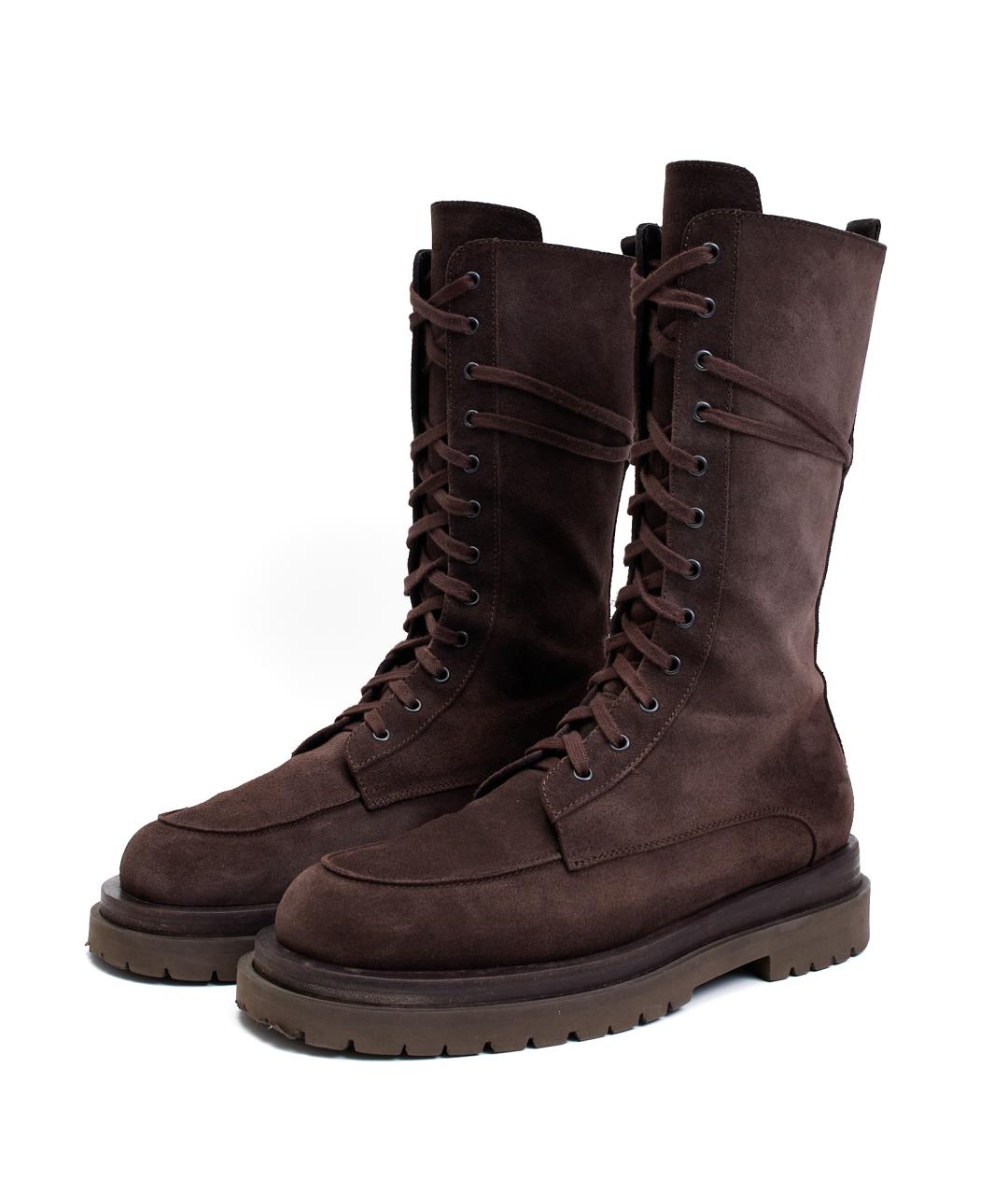 MAGDA BUTRYM Коричневые замшевые ботинки, фото 2