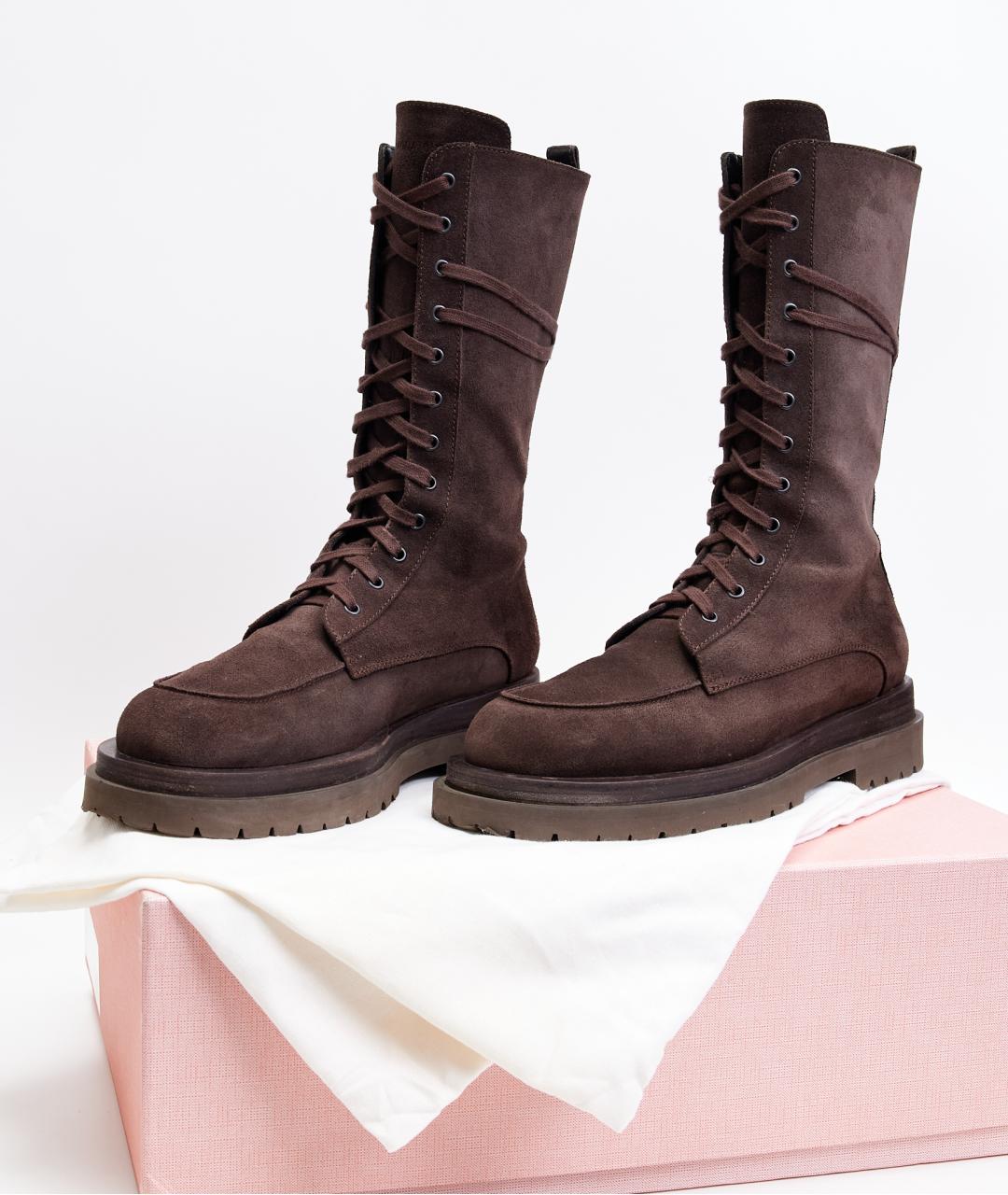 MAGDA BUTRYM Коричневые замшевые ботинки, фото 8