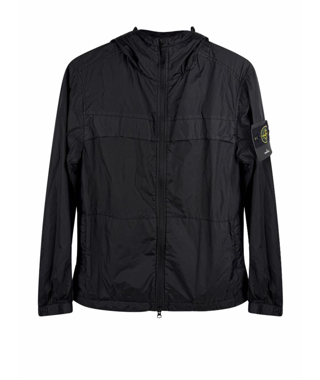 STONE ISLAND Черная полиамидовая куртка, фото 9