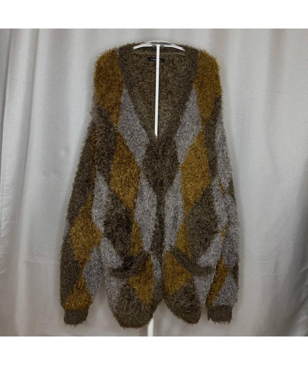 UNDERCOVER Коричневый полиэстеровый кардиган, фото 6