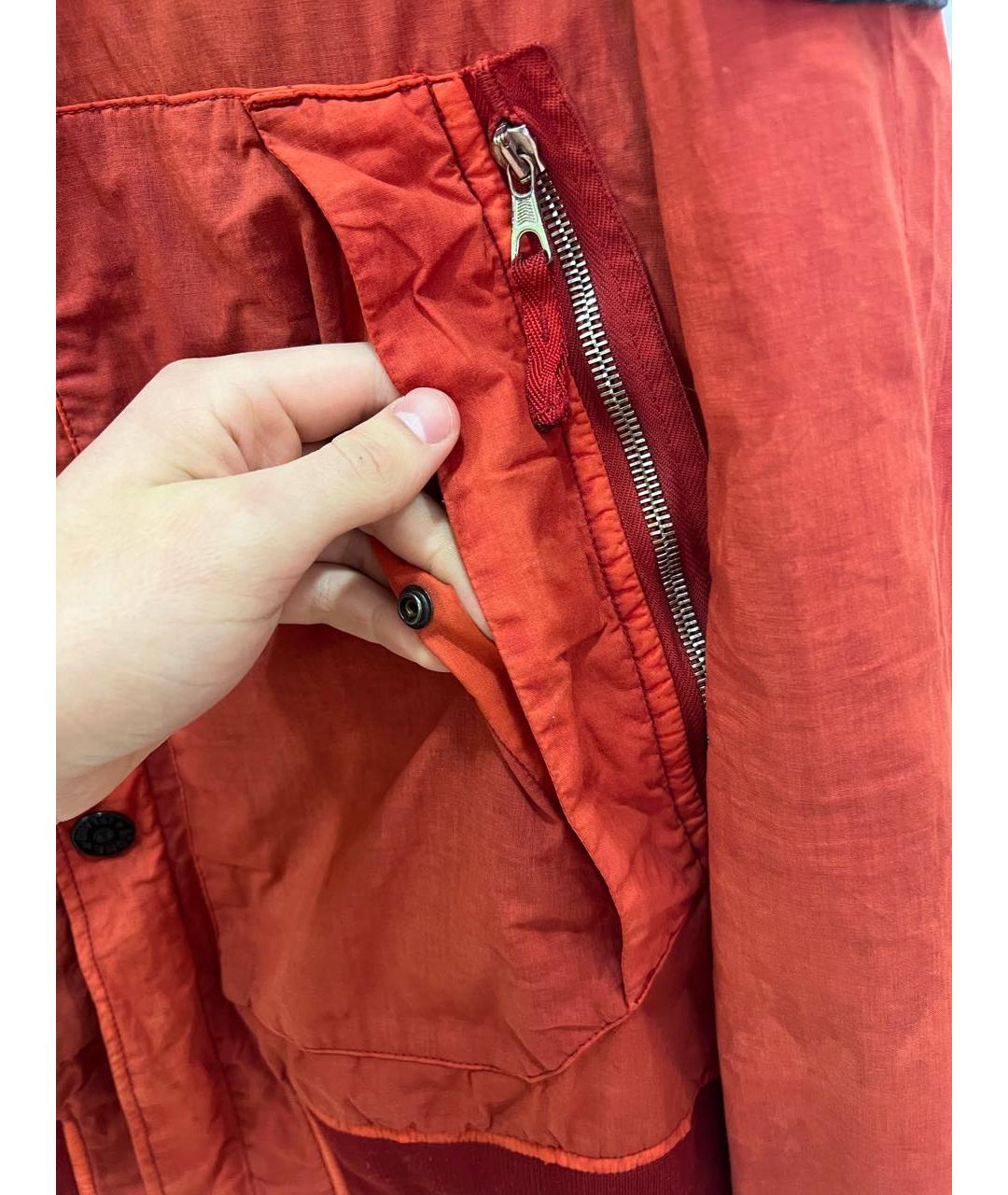 STONE ISLAND Красная куртка, фото 4