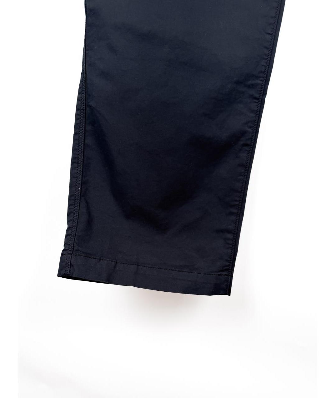 STONE ISLAND Темно-синие хлопковые повседневные брюки, фото 5