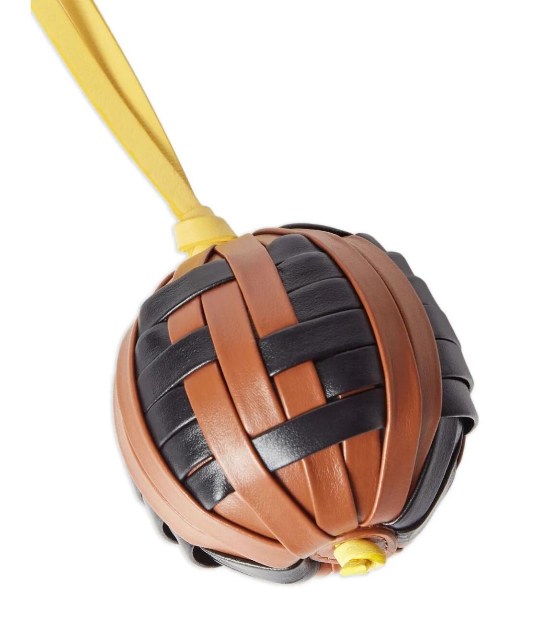 FENDI Черный брелок, фото 2