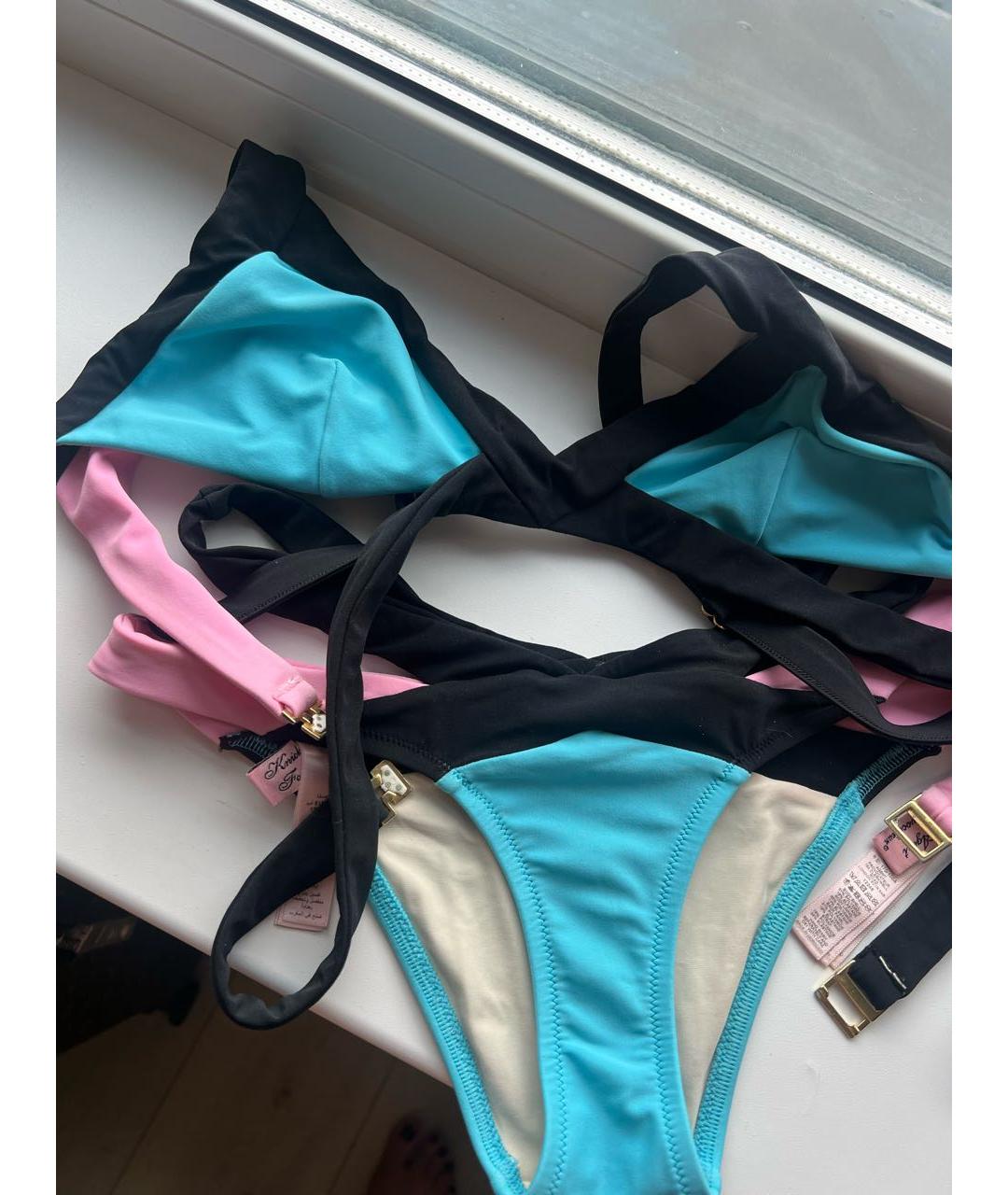 AGENT PROVOCATEUR Бирюзовый полиуретановый купальник, фото 3