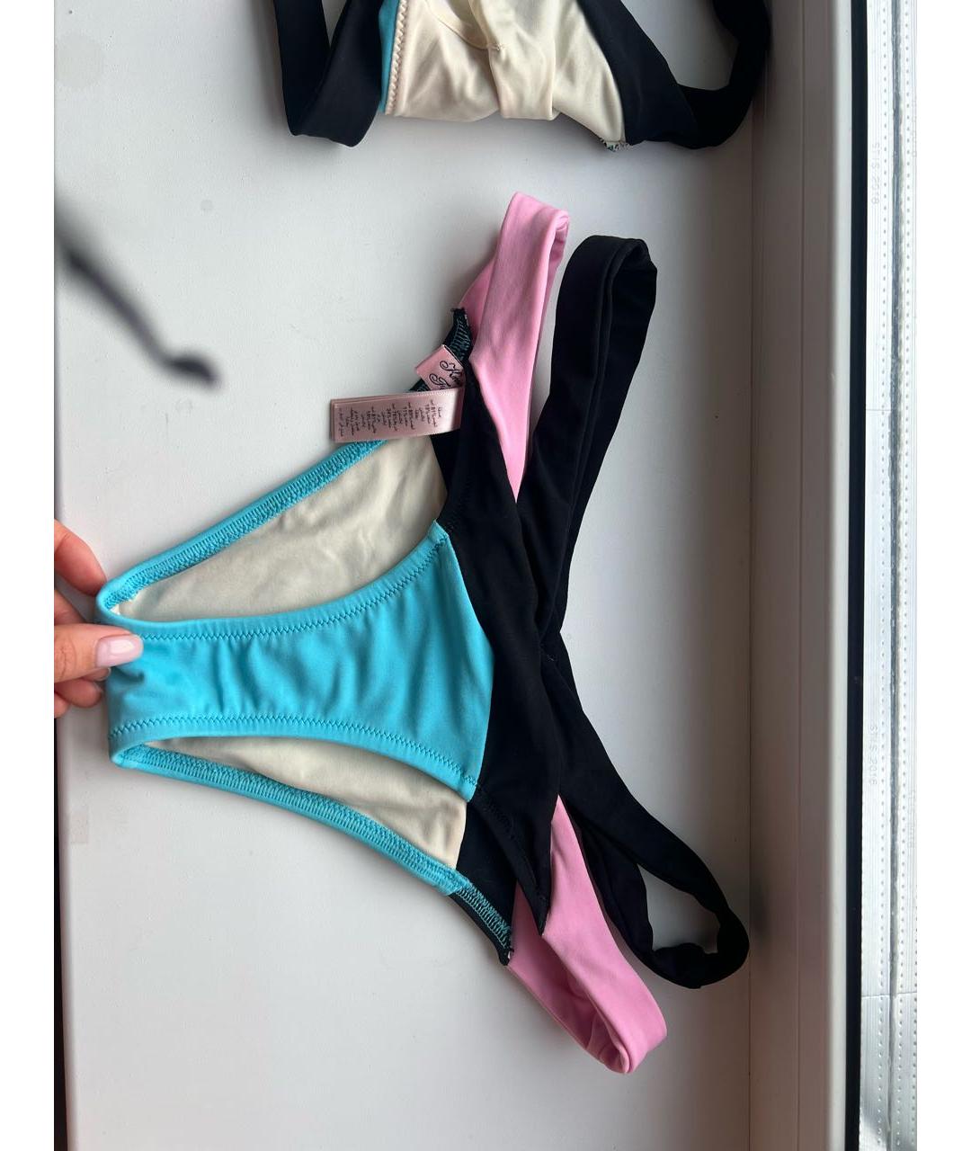 AGENT PROVOCATEUR Бирюзовый полиуретановый купальник, фото 4