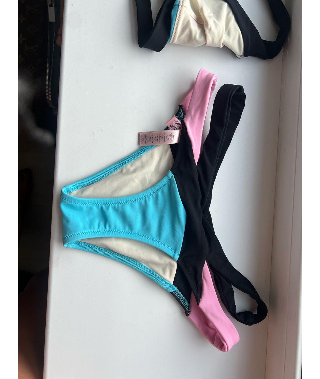 AGENT PROVOCATEUR Бирюзовый полиуретановый купальник, фото 2