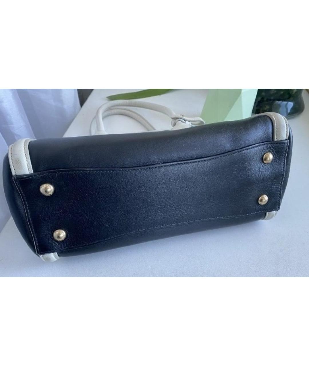 PRADA Кожаная сумка с короткими ручками, фото 6