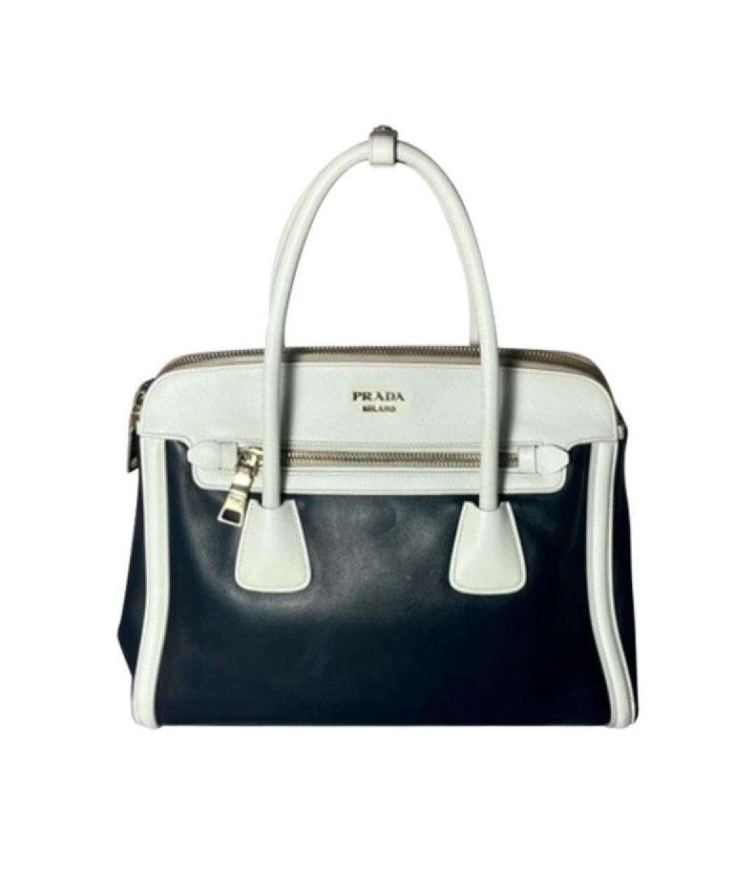 PRADA Кожаная сумка с короткими ручками, фото 10