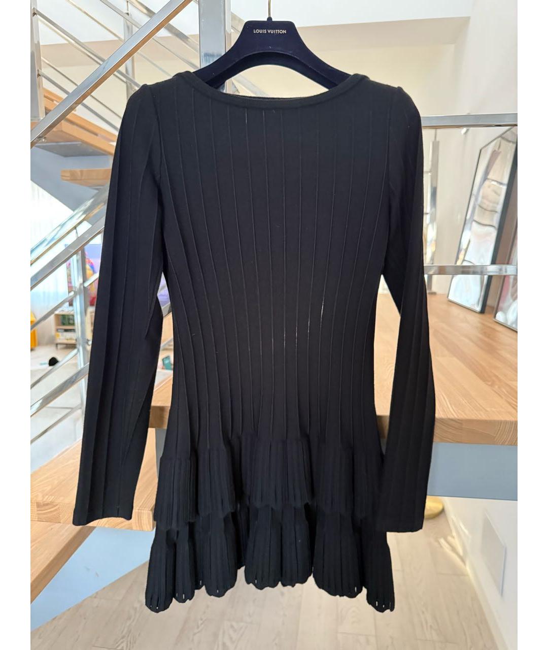 ALAIA Черное шерстяное платье, фото 5