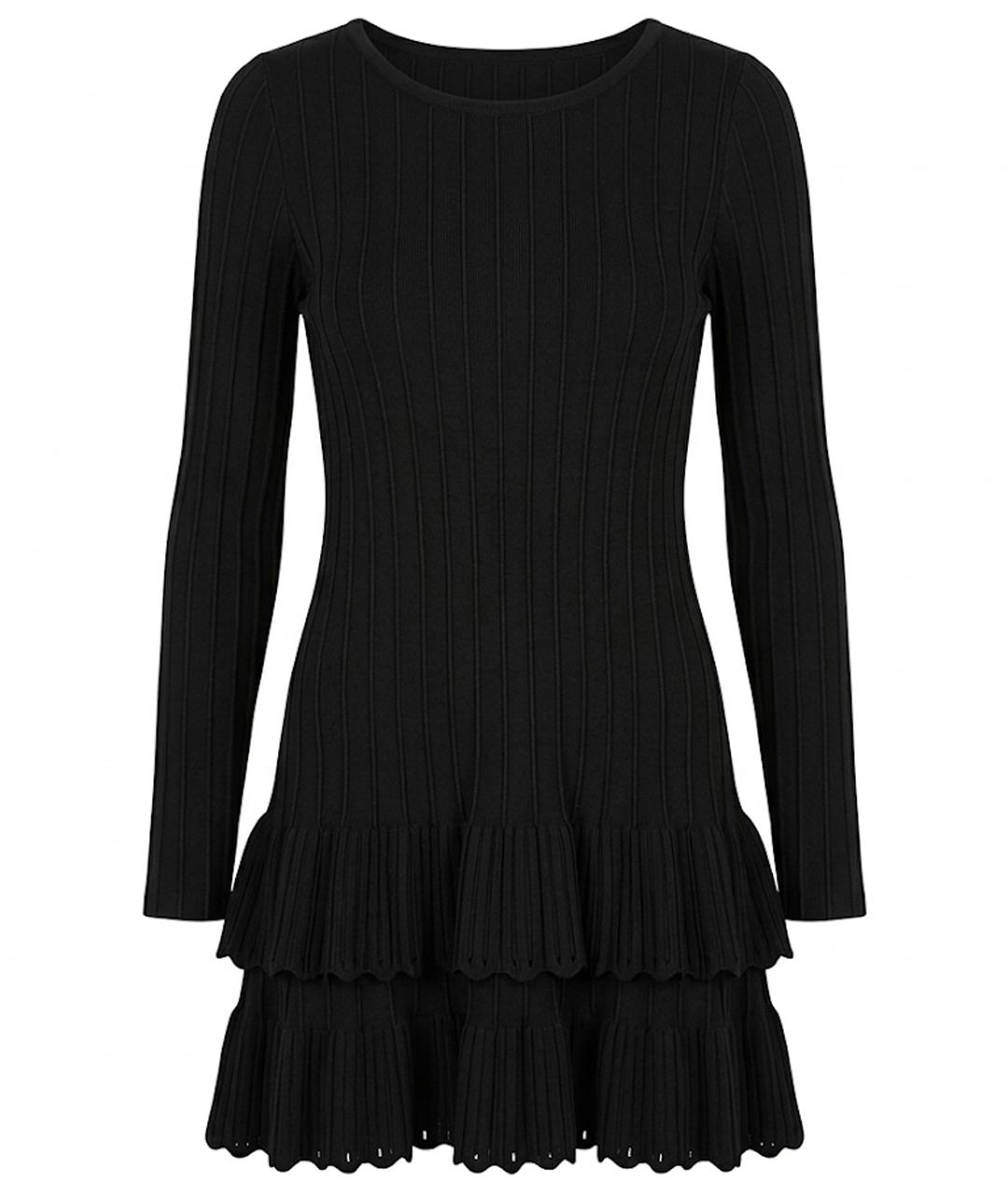 ALAIA Черное шерстяное платье, фото 1