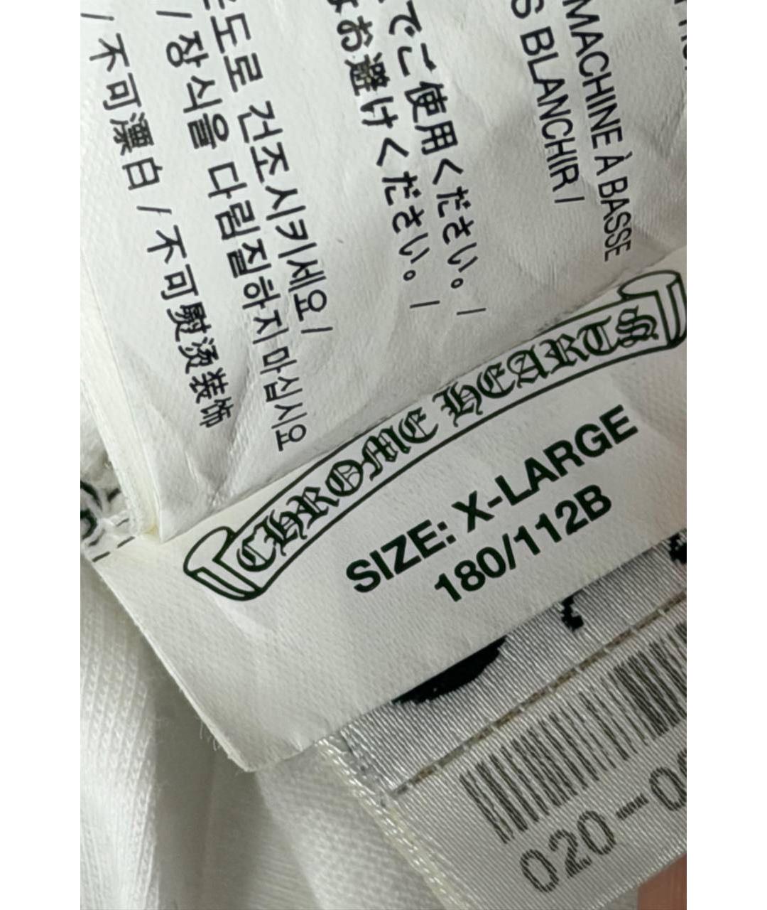 CHROME HEARTS Белая футболка, фото 3