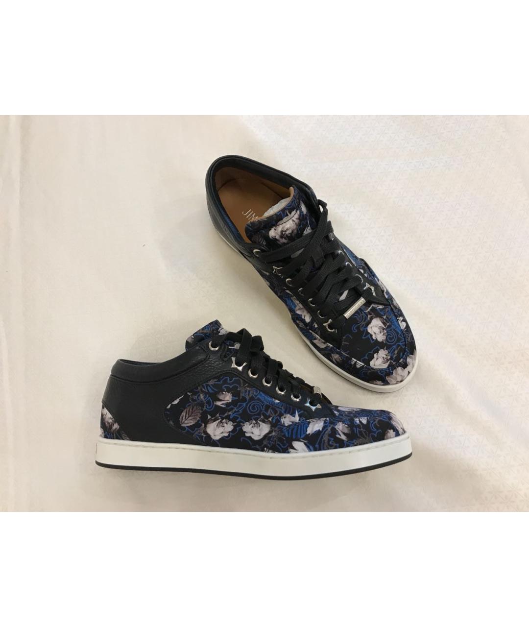 JIMMY CHOO Мульти кожаные кеды, фото 5