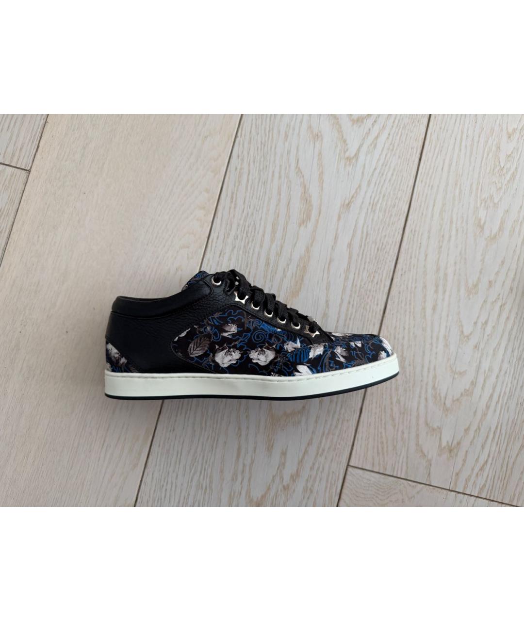 JIMMY CHOO Мульти кожаные кеды, фото 8