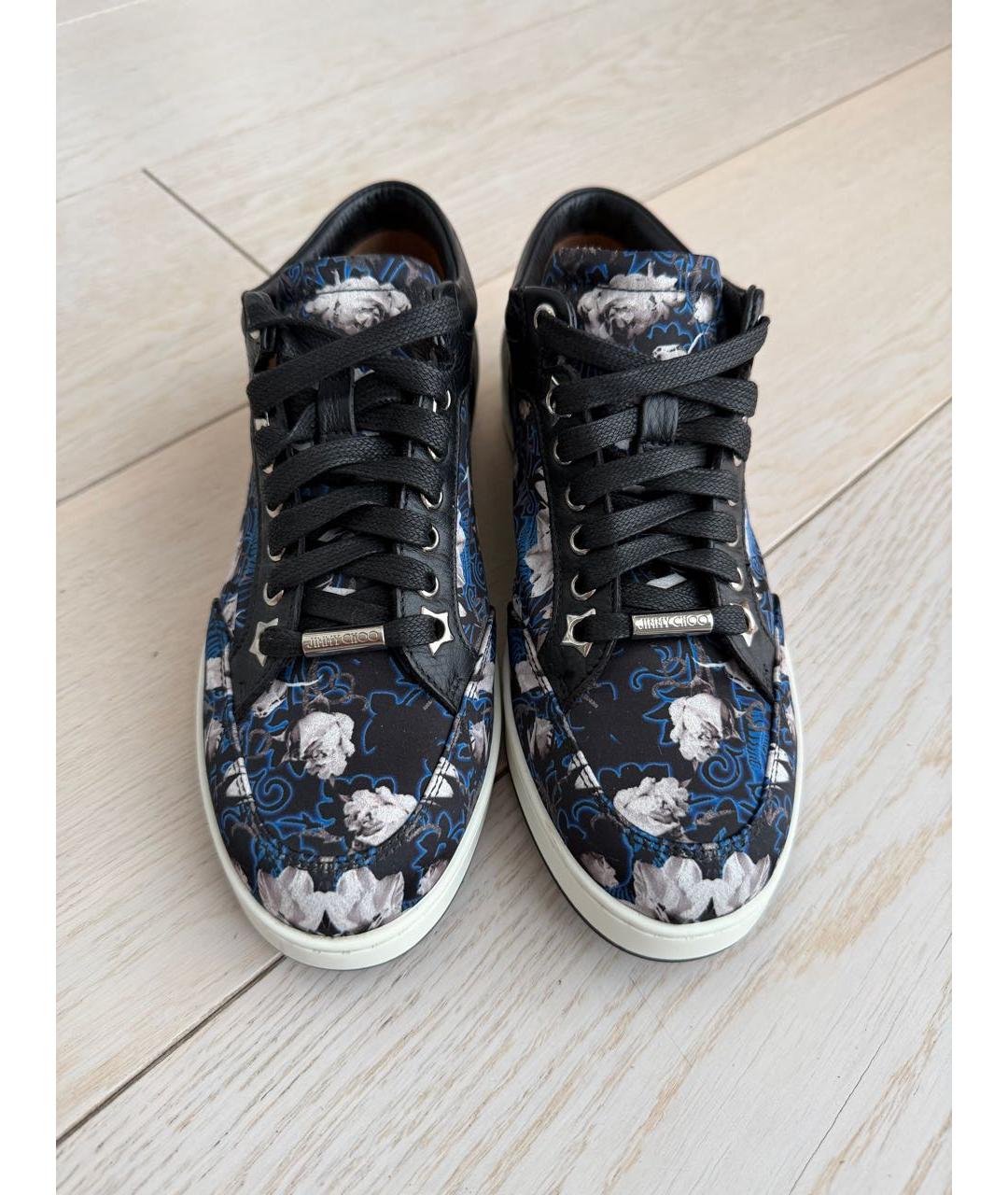 JIMMY CHOO Мульти кожаные кеды, фото 2