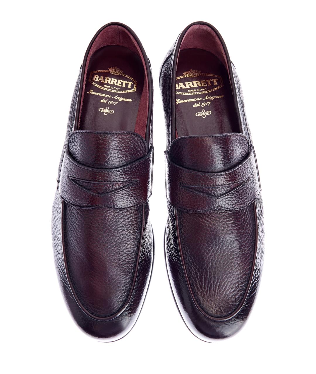 BARRETT Коричневые кожаные лоферы, фото 5