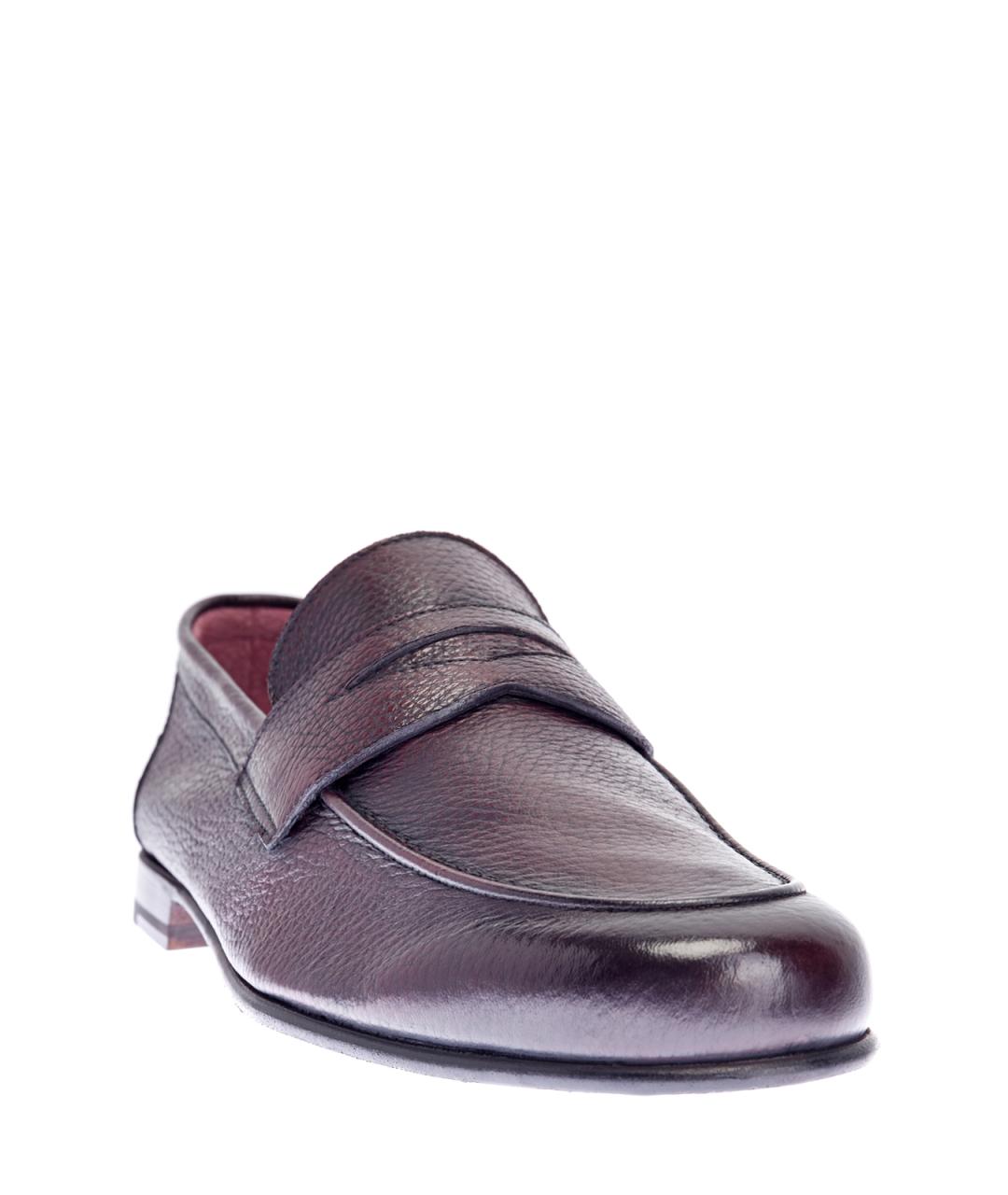 BARRETT Коричневые кожаные лоферы, фото 3