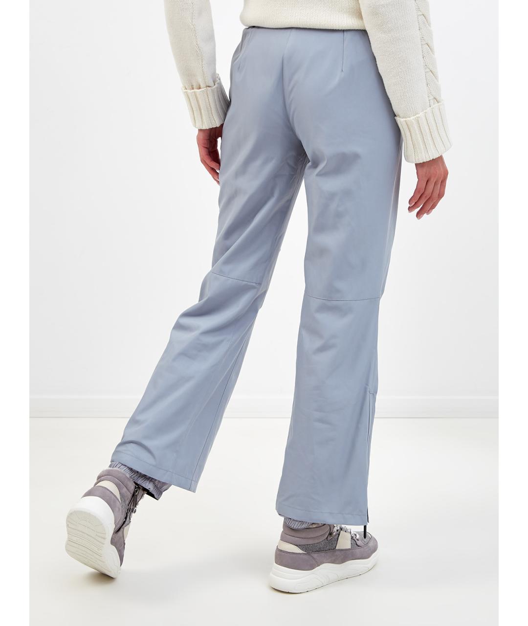 YVES SALOMON Голубые полиэстеровые спортивные брюки и шорты, фото 5