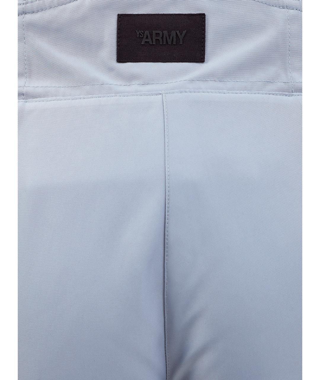 YVES SALOMON Голубые полиэстеровые спортивные брюки и шорты, фото 7