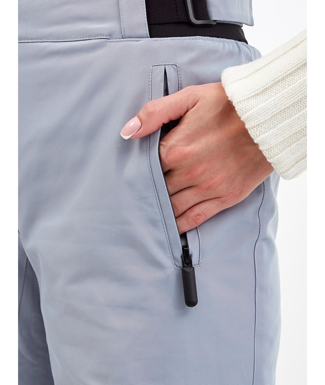 YVES SALOMON Голубые полиэстеровые спортивные брюки и шорты, фото 2