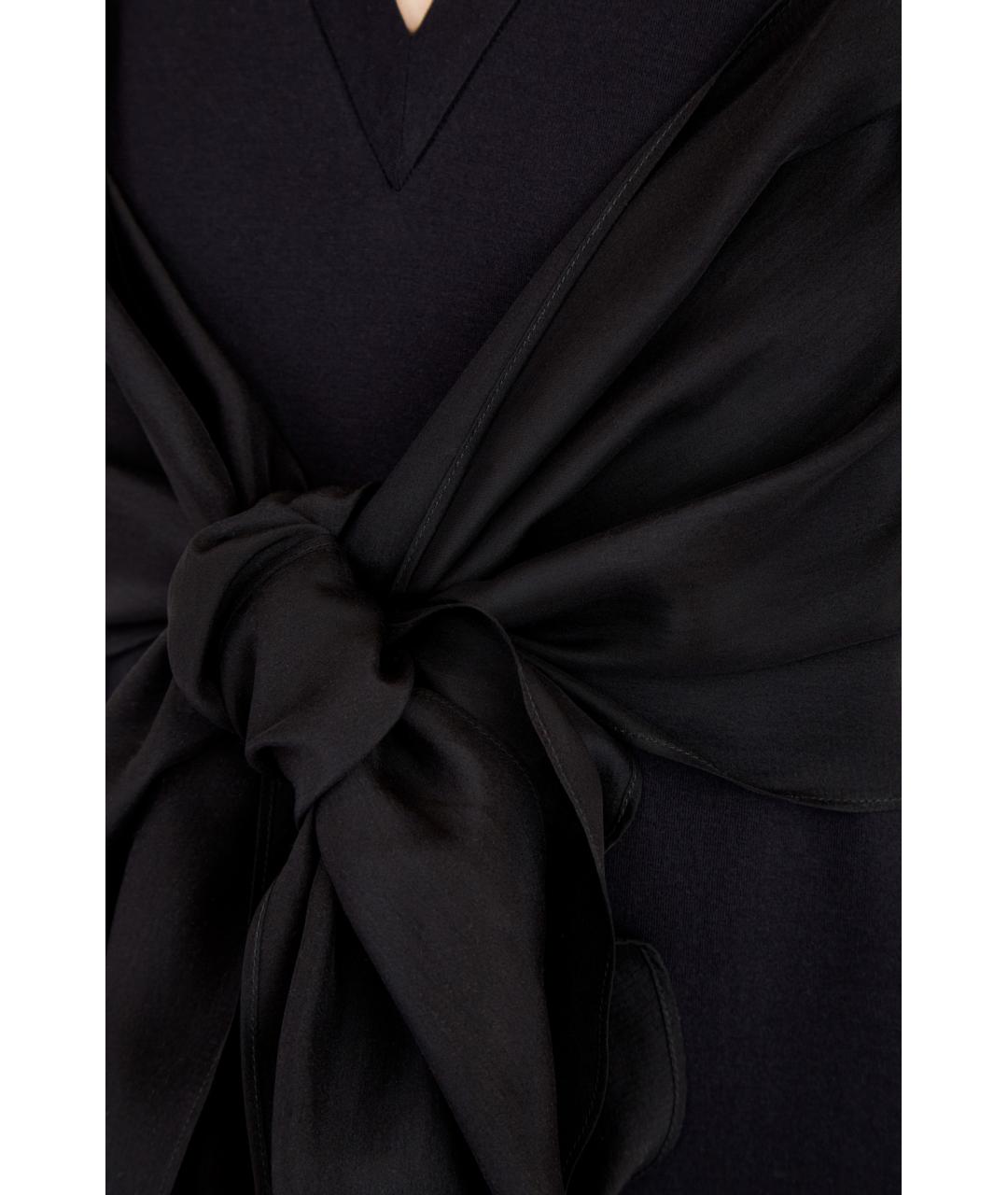 BRUNELLO CUCINELLI Черная хлопковая блузы, фото 5