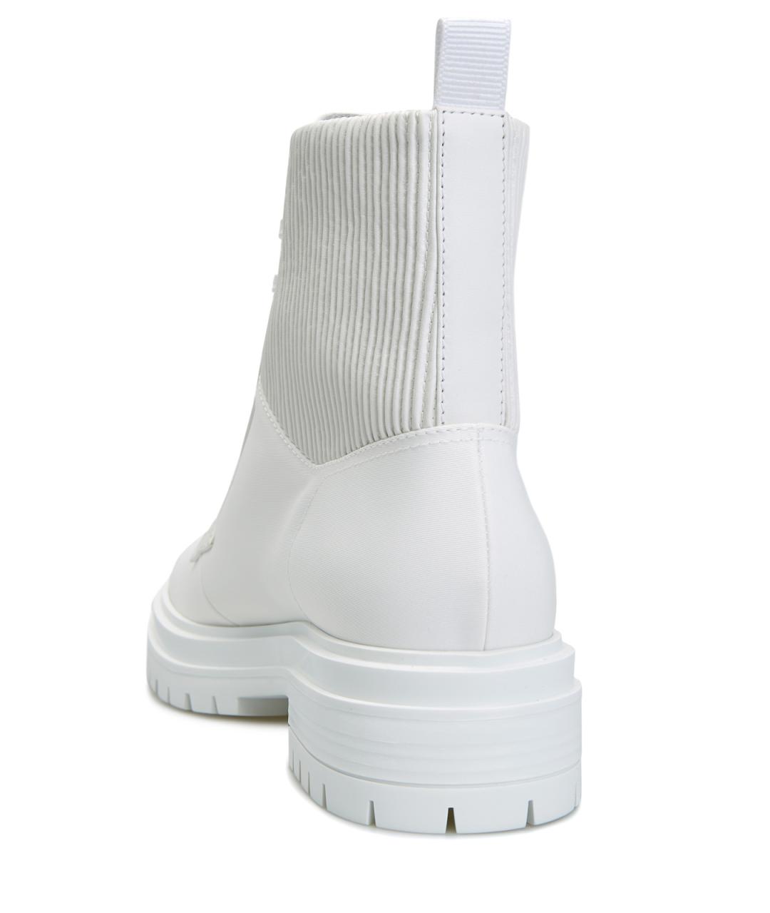 GIANVITO ROSSI Белые кожаные ботинки, фото 4