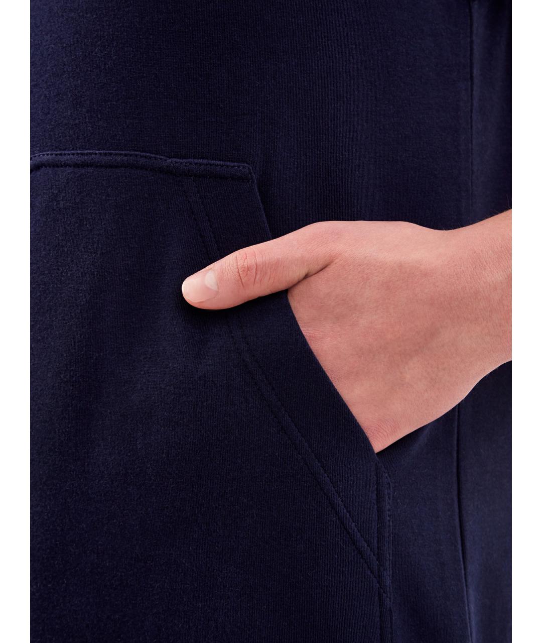 BRUNELLO CUCINELLI Синий хлопковый жилет, фото 5