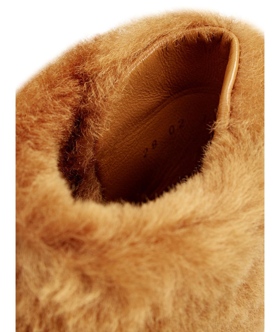 GIANVITO ROSSI Оранжевое кожаные ботинки, фото 6