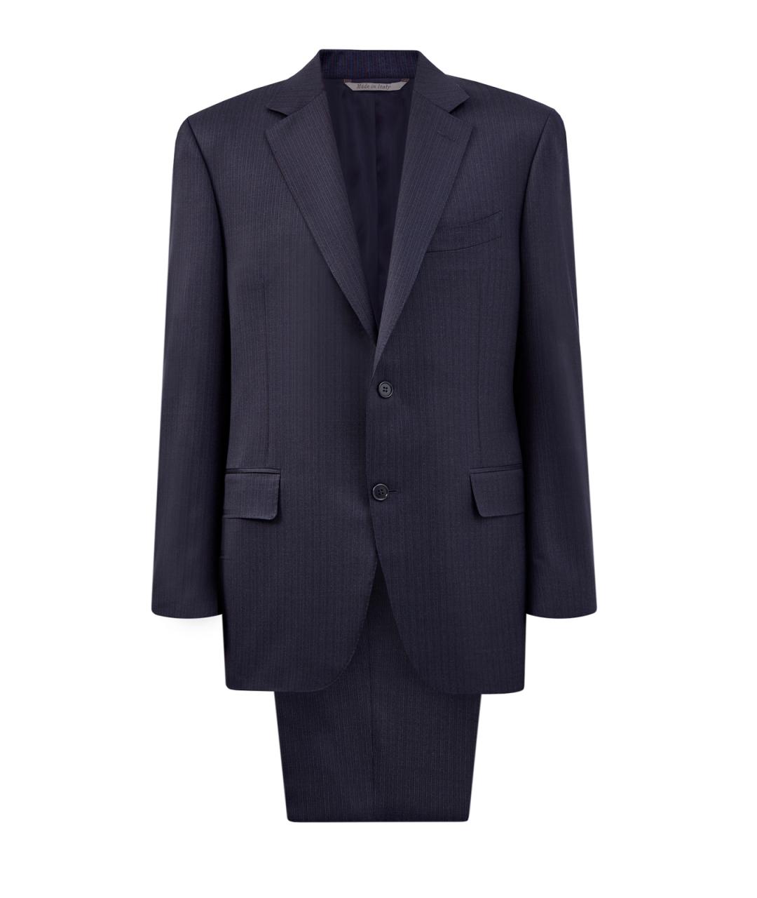 CANALI Синий классический костюм, фото 1