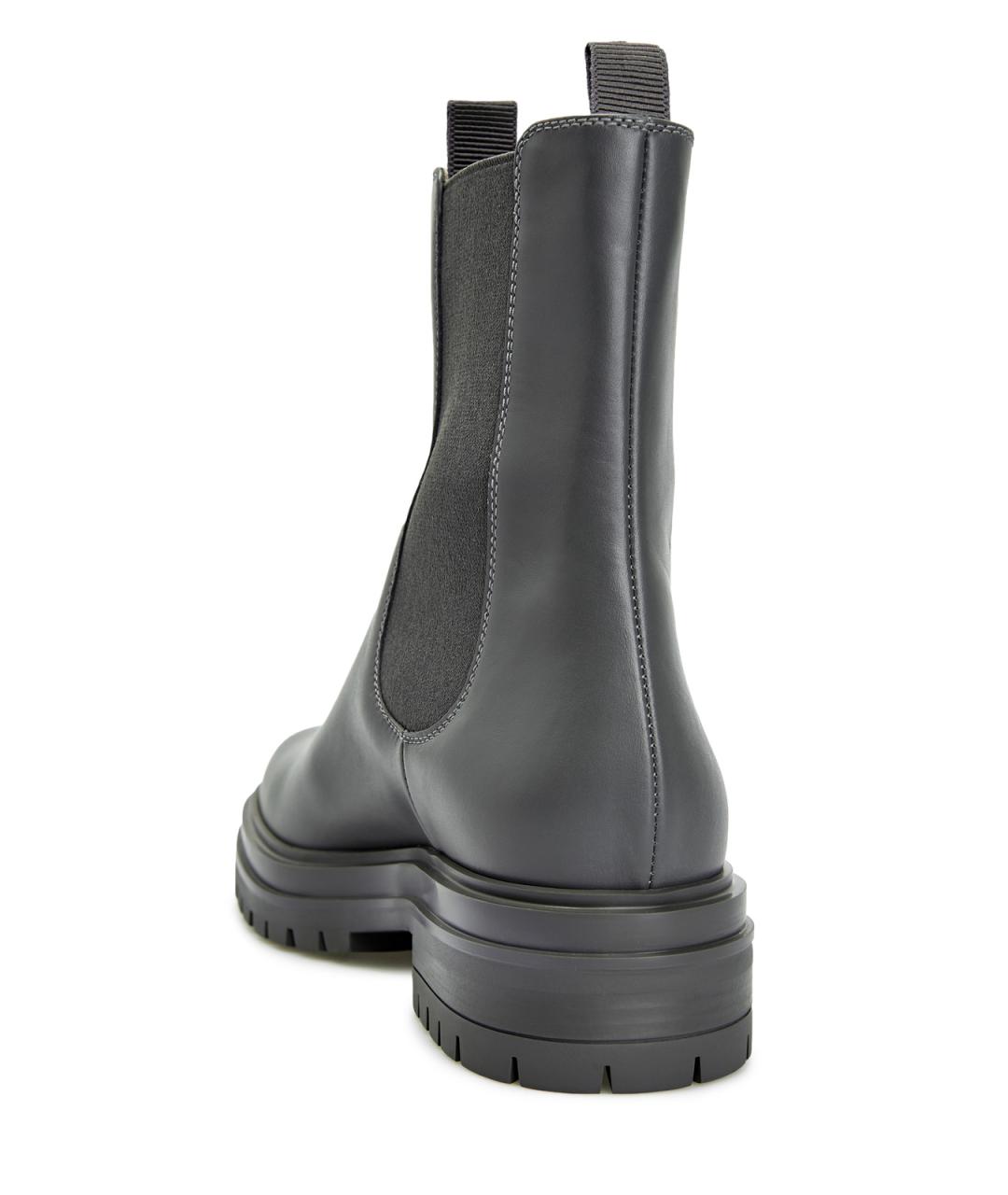 GIANVITO ROSSI Зеленые кожаные полусапоги, фото 4