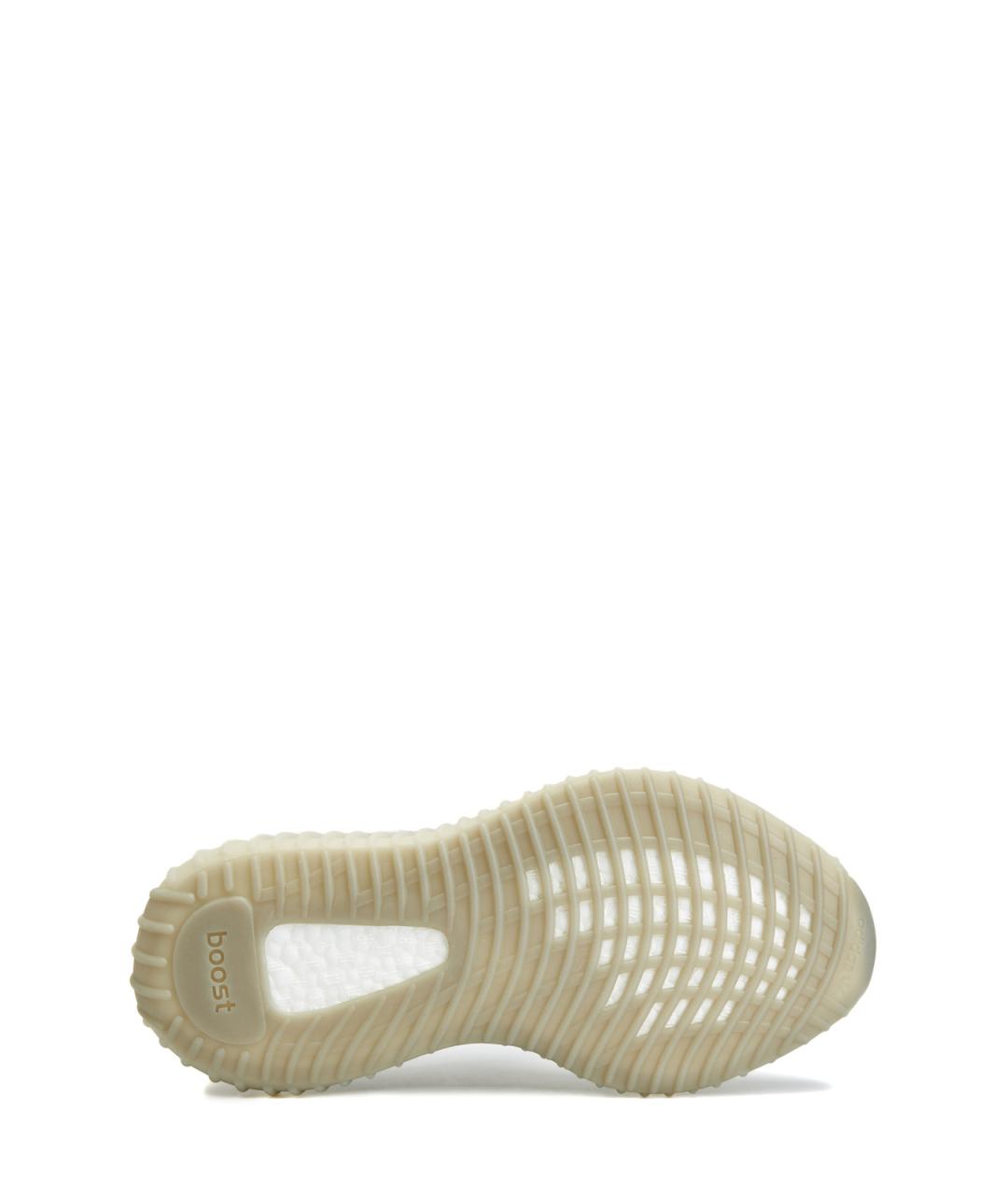 YEEZY Серые текстильные низкие кроссовки / кеды, фото 3