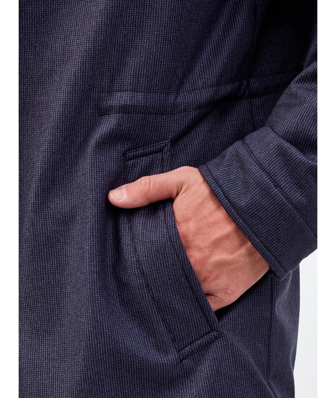 CANALI Синяя шерстяная куртка, фото 5