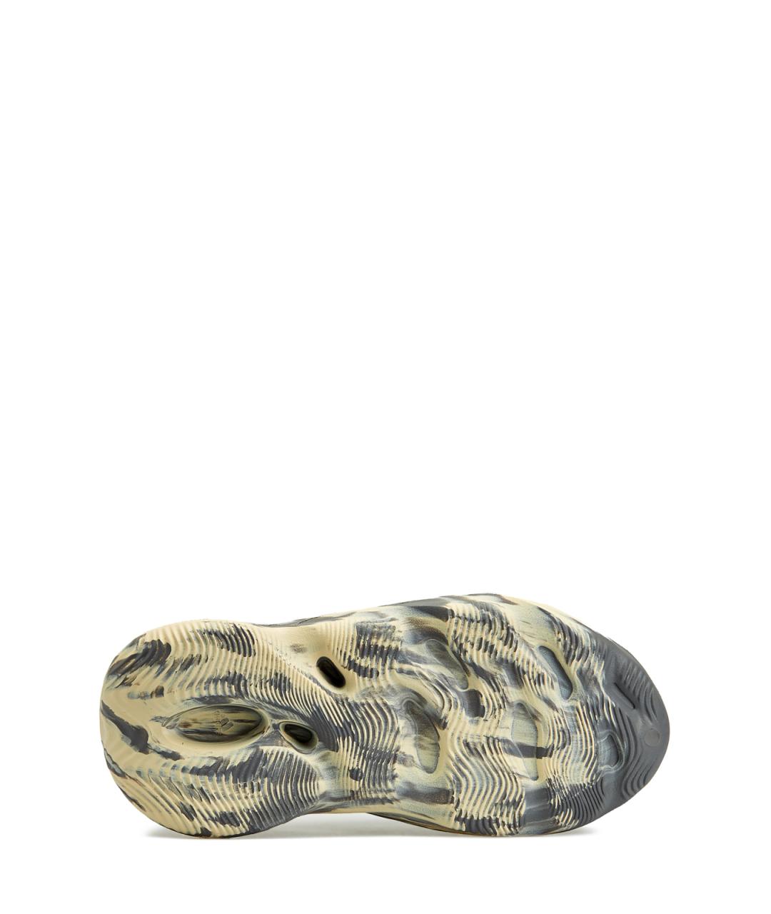 YEEZY Серые резиновые низкие кроссовки / кеды, фото 4