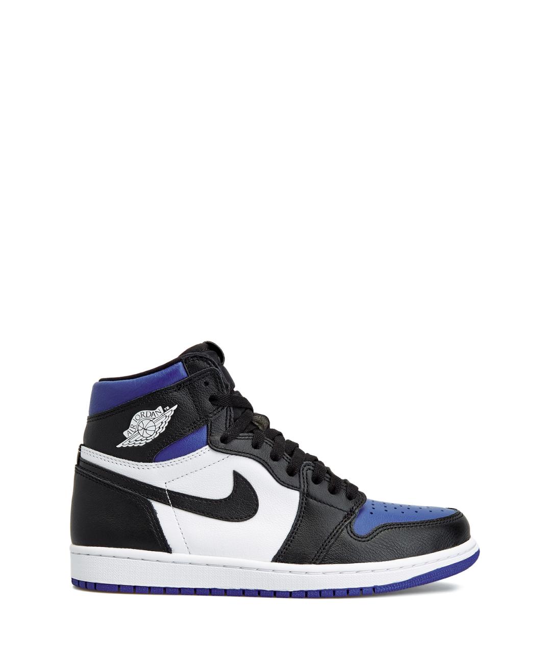 JORDAN Мульти кожаные высокие кроссовки / кеды, фото 1