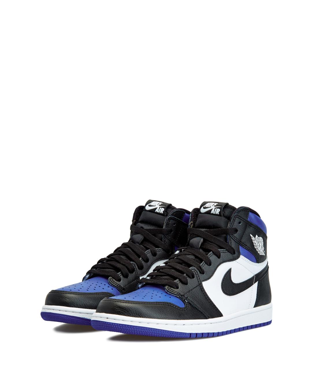 JORDAN Мульти кожаные высокие кроссовки / кеды, фото 2