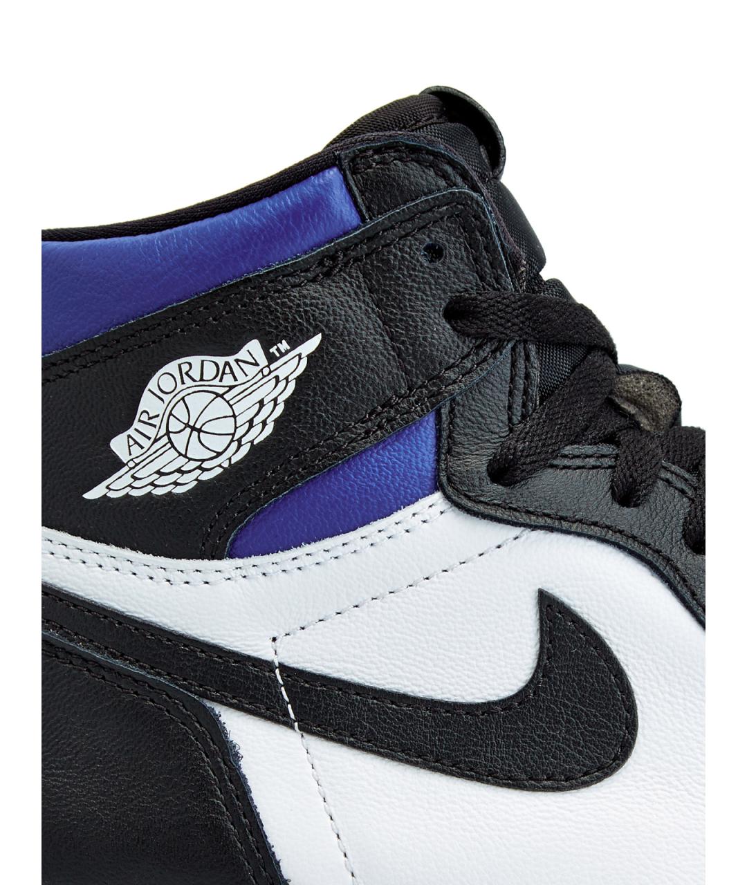 JORDAN Мульти кожаные высокие кроссовки / кеды, фото 5