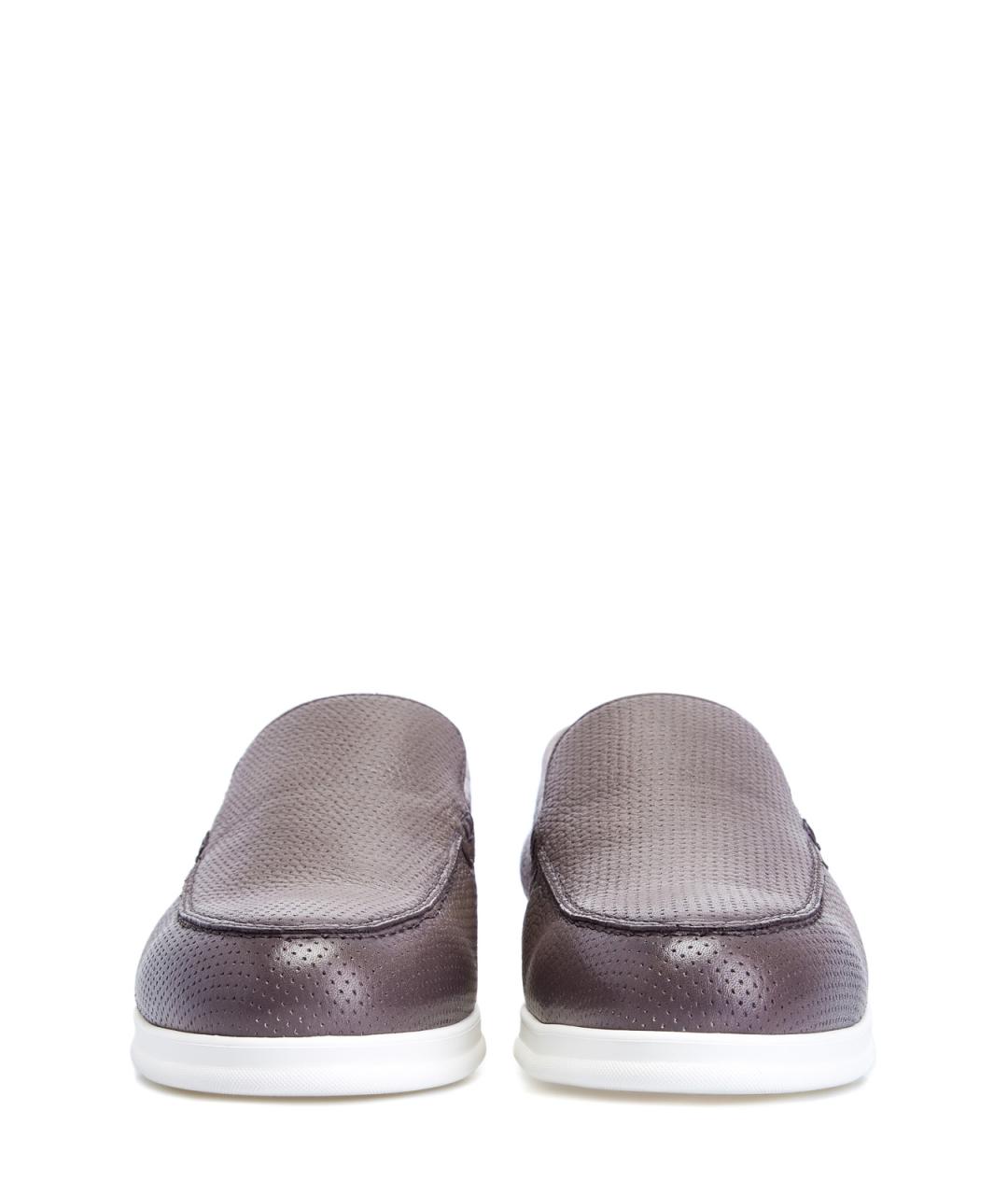 DOUCAL'S Коричневые кожаные лоферы, фото 6