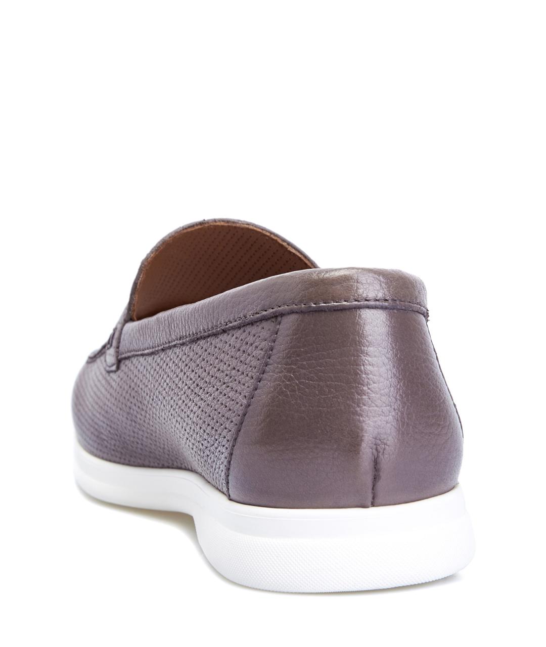 DOUCAL'S Коричневые кожаные лоферы, фото 4