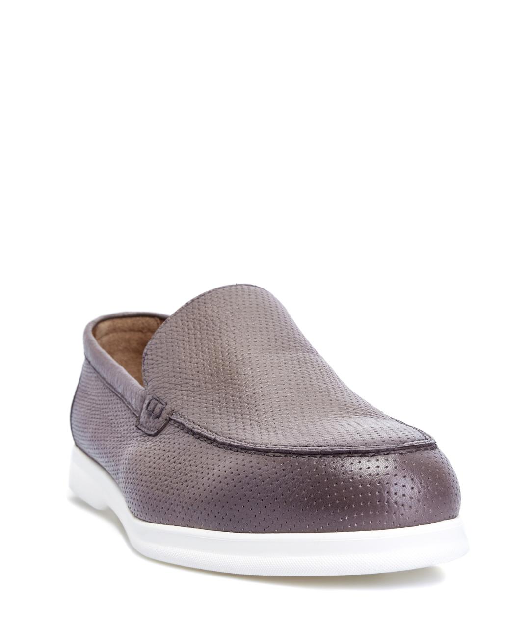 DOUCAL'S Коричневые кожаные лоферы, фото 3