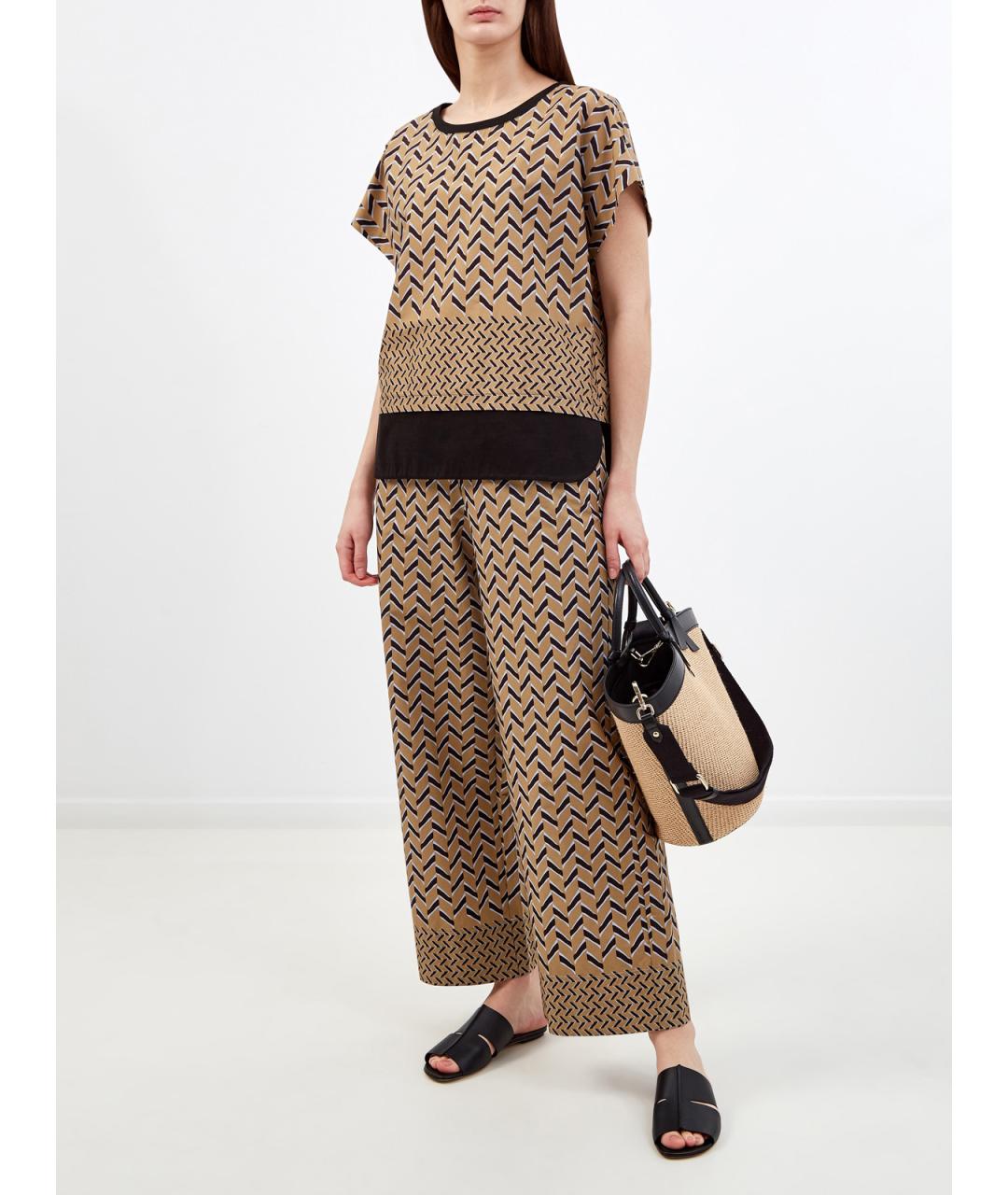 LORENA ANTONIAZZI Черные кожаные шлепанцы, фото 3