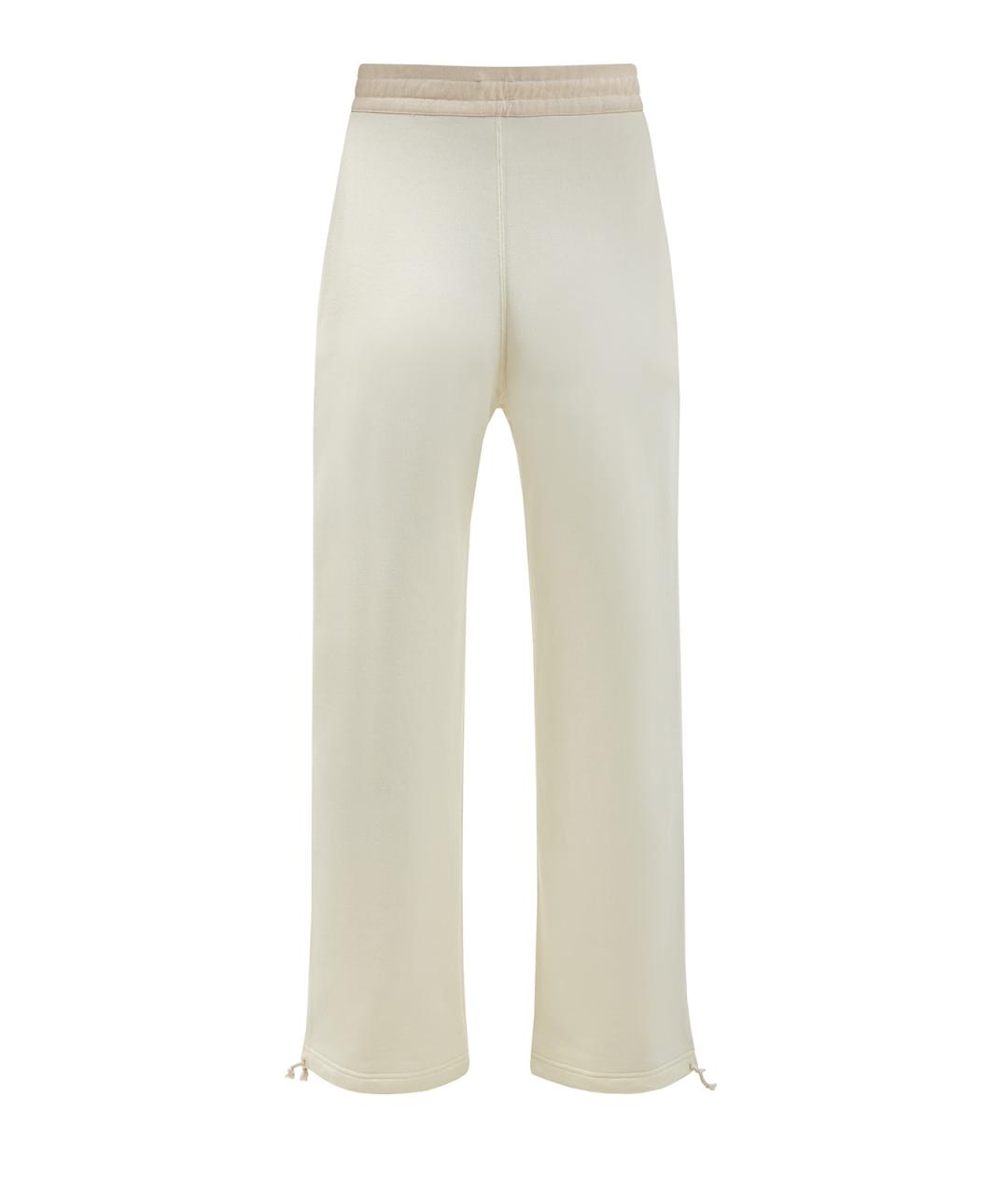 ETRO Бежевые хлопковые прямые брюки, фото 2