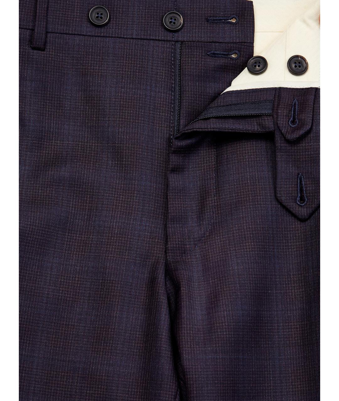 CANALI Фиолетовый классический костюм, фото 9