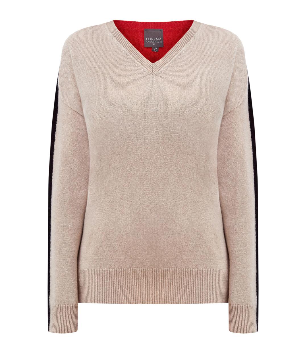 LORENA ANTONIAZZI Мульти кашемировый джемпер / свитер, фото 1