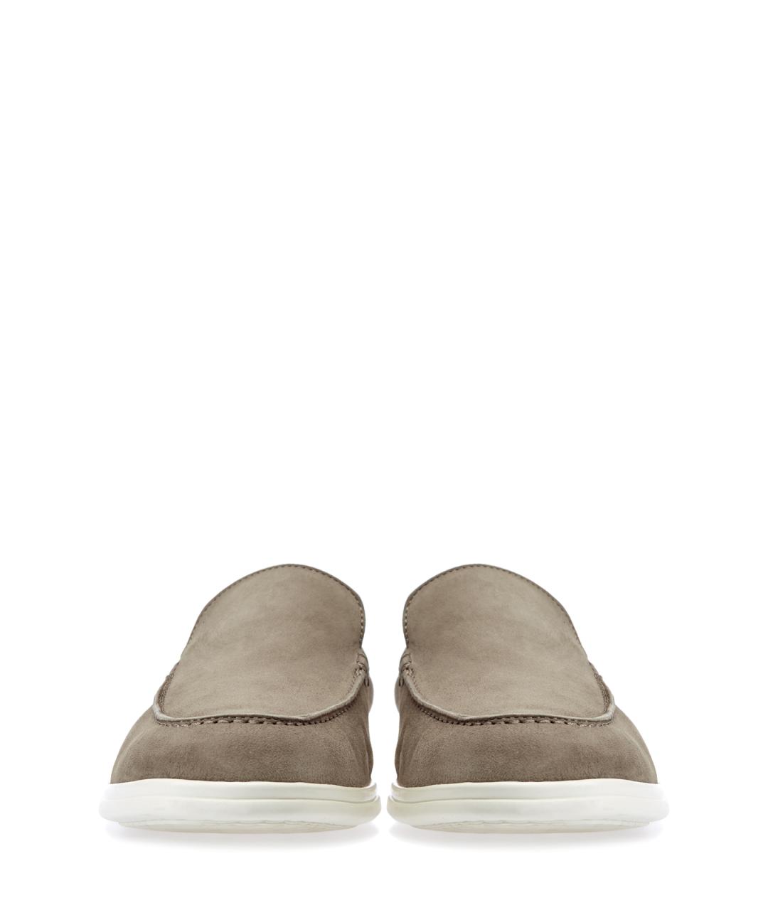 BARRETT Бежевые замшевые лоферы, фото 5