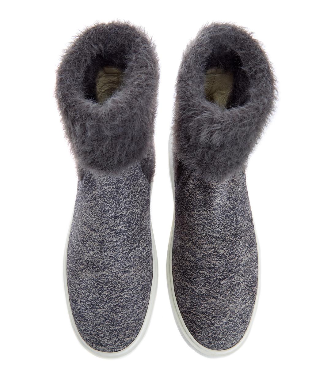 SANTONI Серые полусапоги, фото 5