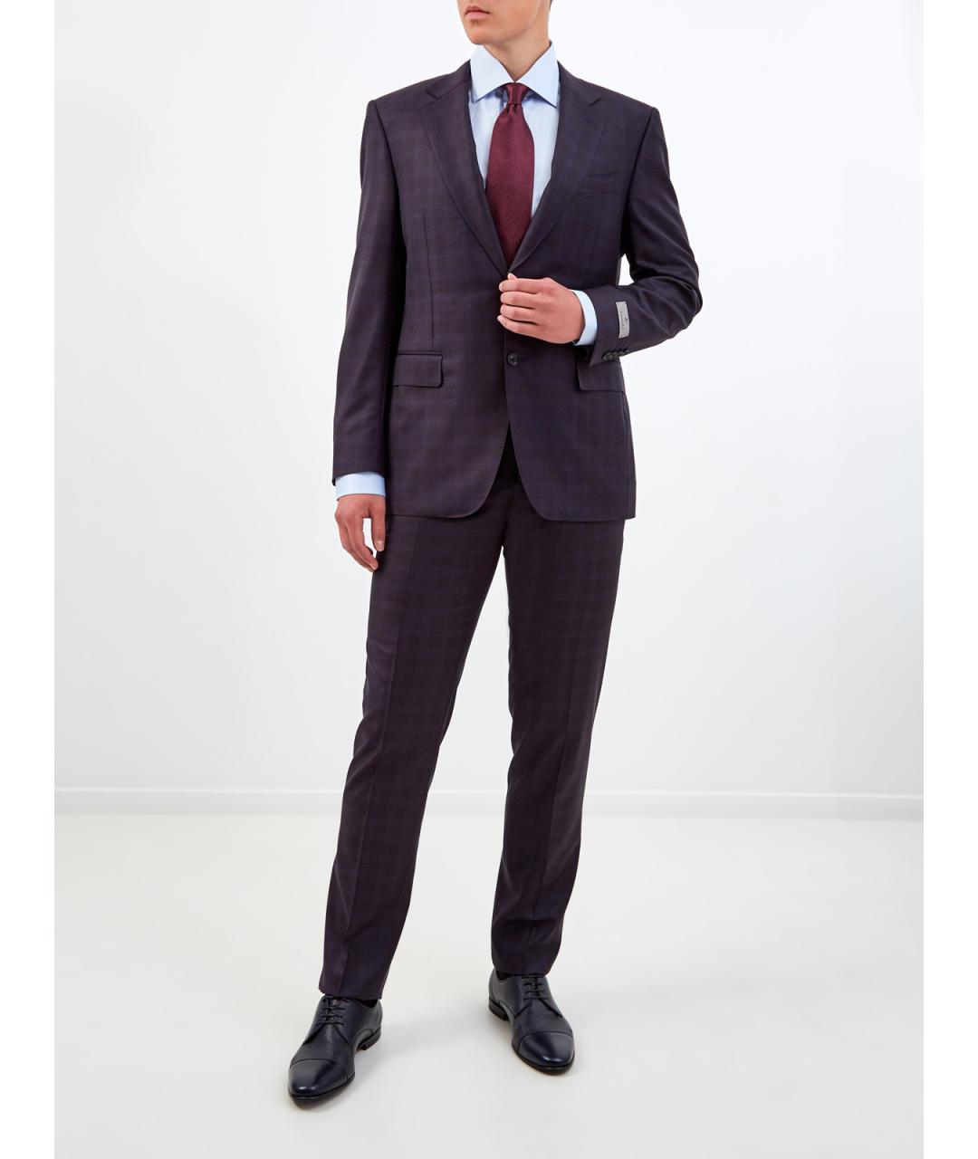 CANALI Голубая хлопковая кэжуал рубашка, фото 2