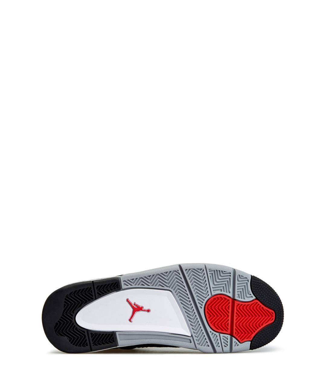 JORDAN Черные текстильные низкие кроссовки / кеды, фото 6