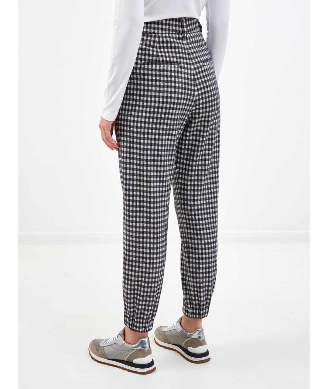 BRUNELLO CUCINELLI Шерстяные брюки узкие, фото 4