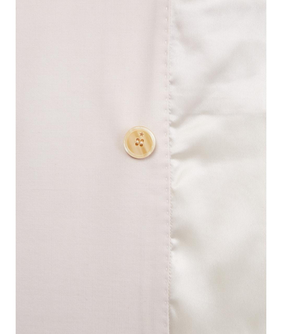 LORENA ANTONIAZZI Бежевый шерстяной жилет, фото 6