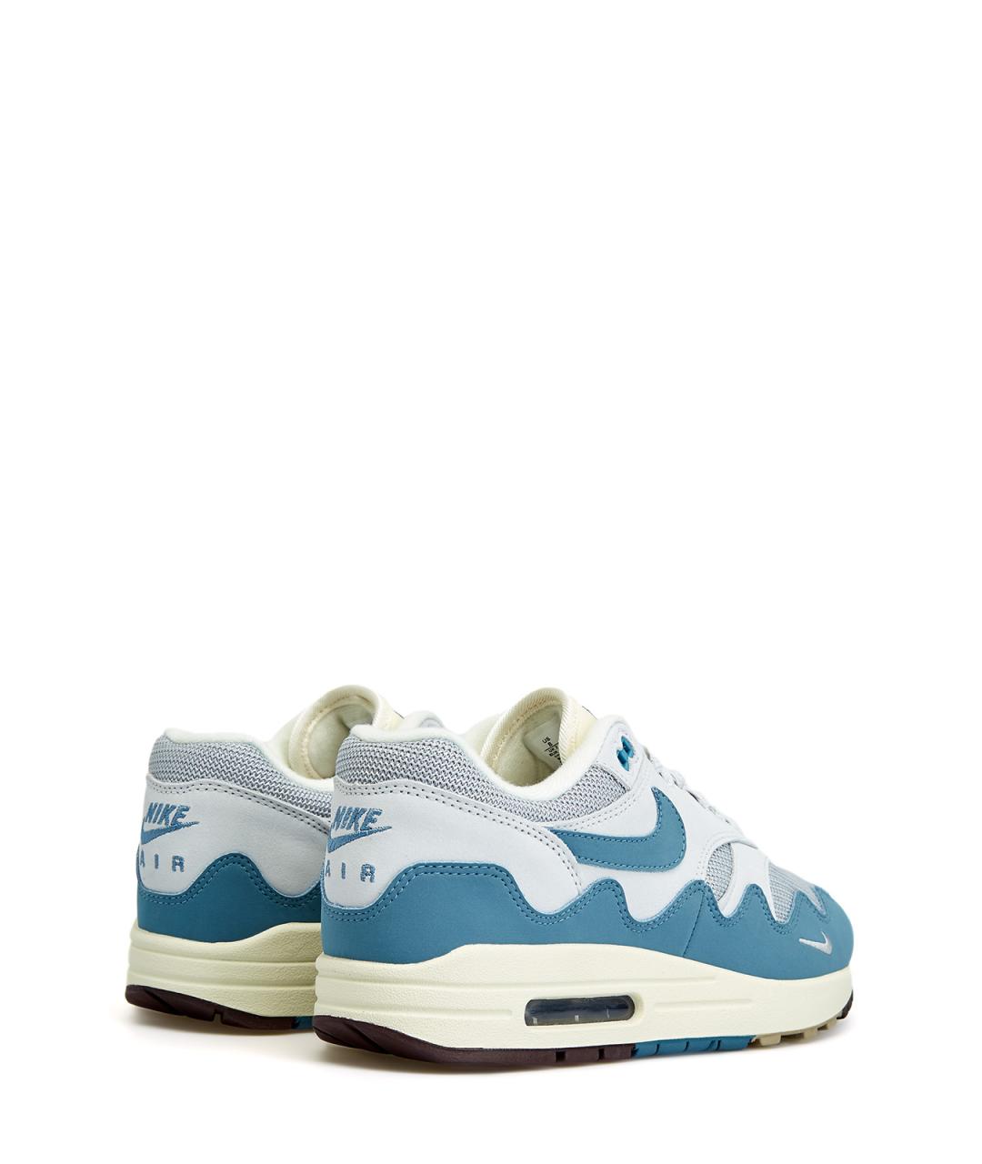 NIKE Синие нубуковые низкие кроссовки / кеды, фото 3