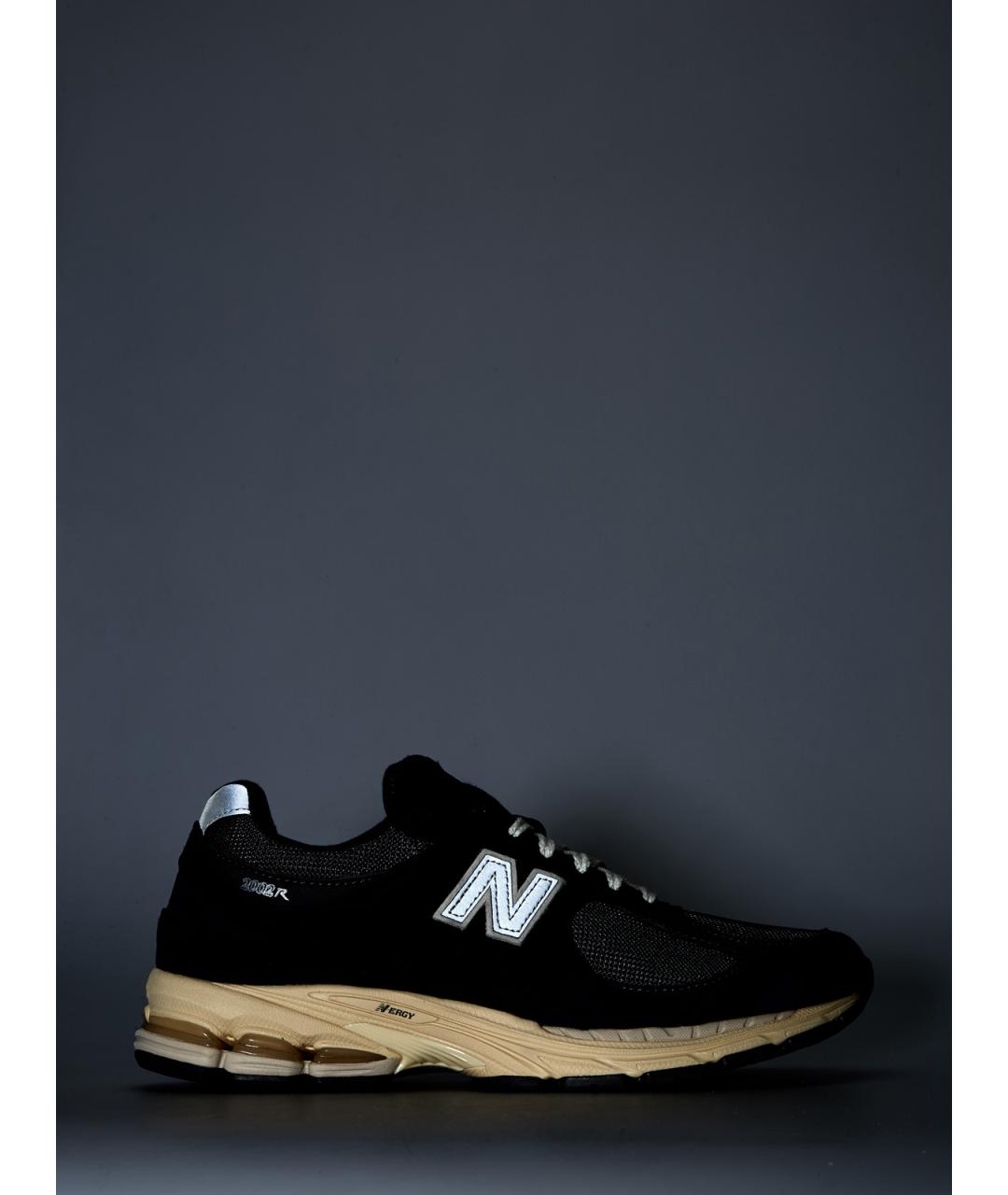 NEW BALANCE Черные замшевые низкие кроссовки / кеды, фото 7